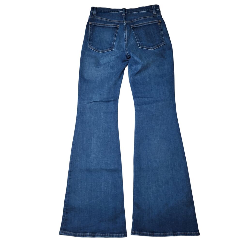 Madewell Super Stretch Flare Jeans Medium Carville Wash Retro High Rise 28 - Picture 4 of 12